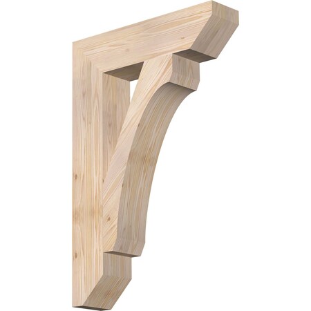 Ekena Millwork Legacy Slat Smooth Bracket, Douglas Fir, 5 1/2"W x 24"D x 36"H BKT06X24X36LEC06SDF